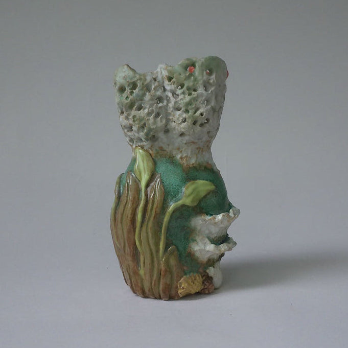 Coral Goddess Vase