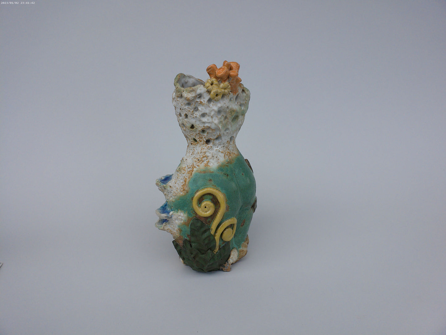 Coral Goddess Vase