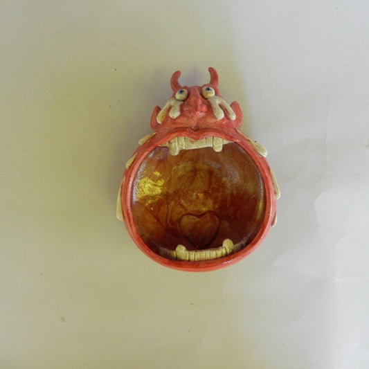 Devil Hot Sauce Bowl