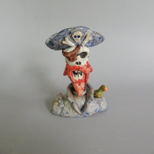 Pirate Skeleton Sculpture