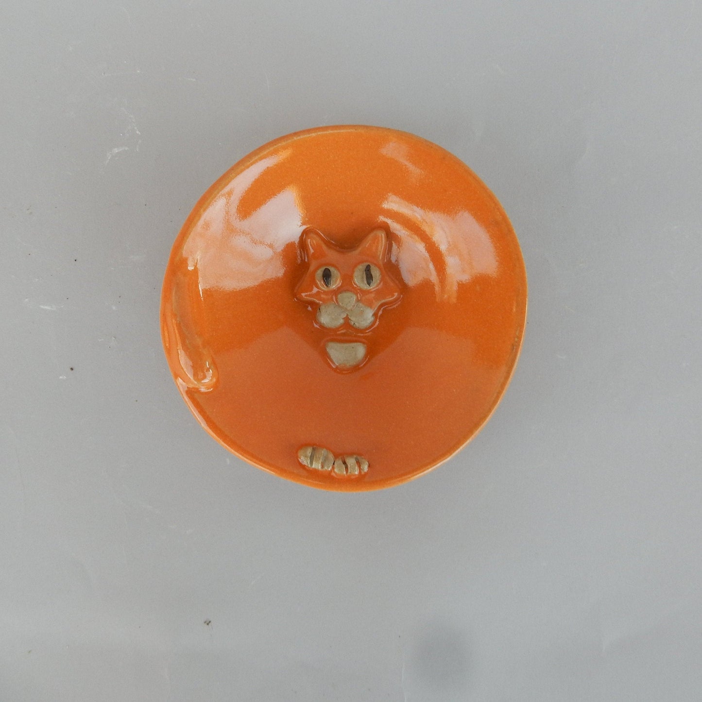 Trinket Bowl with Cat