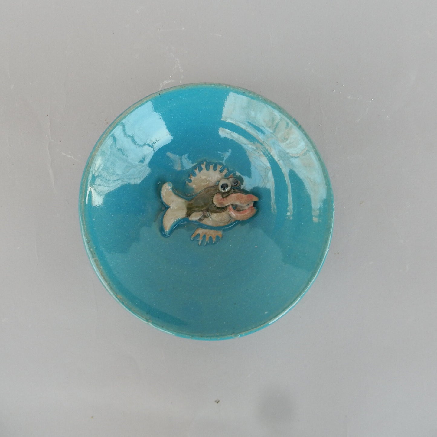 Trinket Bowl with Fish