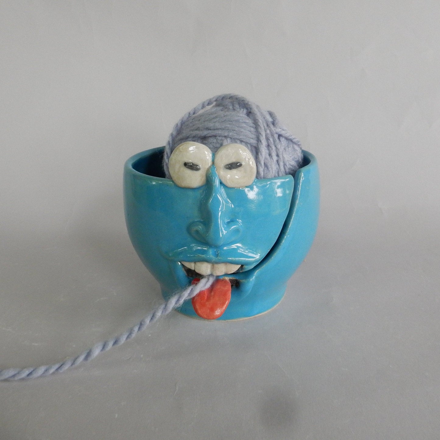 Raspberry Hook Yarn Bowl