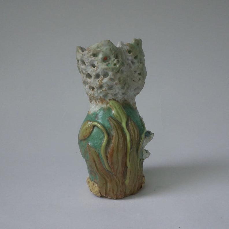 Coral Goddess Vase