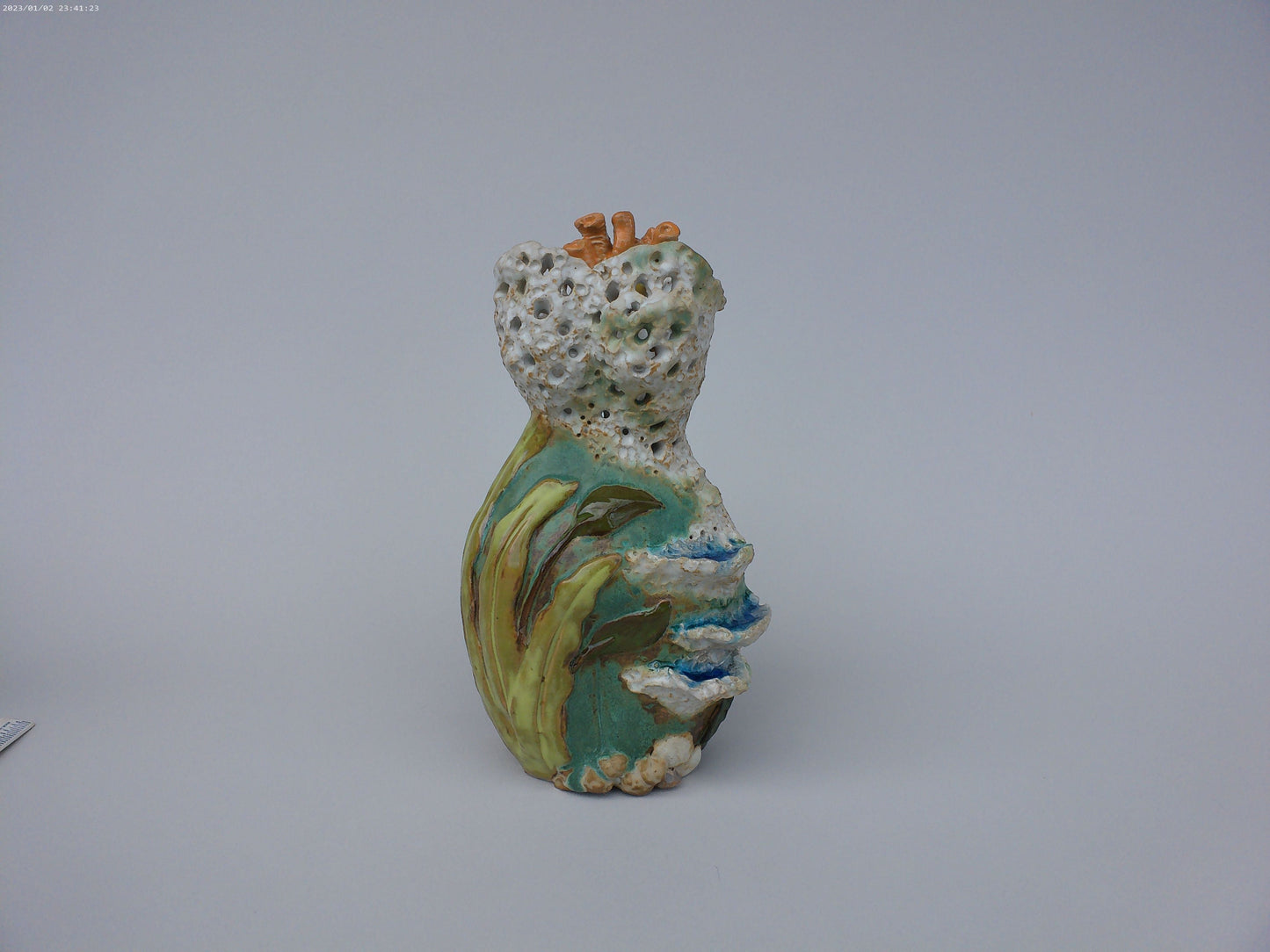 Coral Goddess Vase