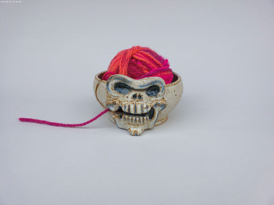 Skull Yarn Bowl