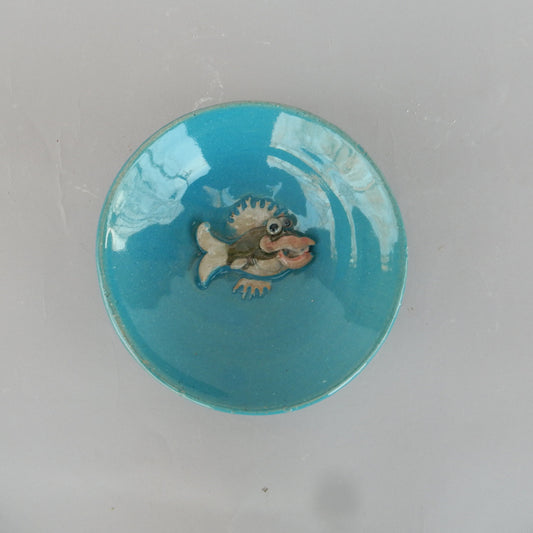 Trinket Bowl with Fish